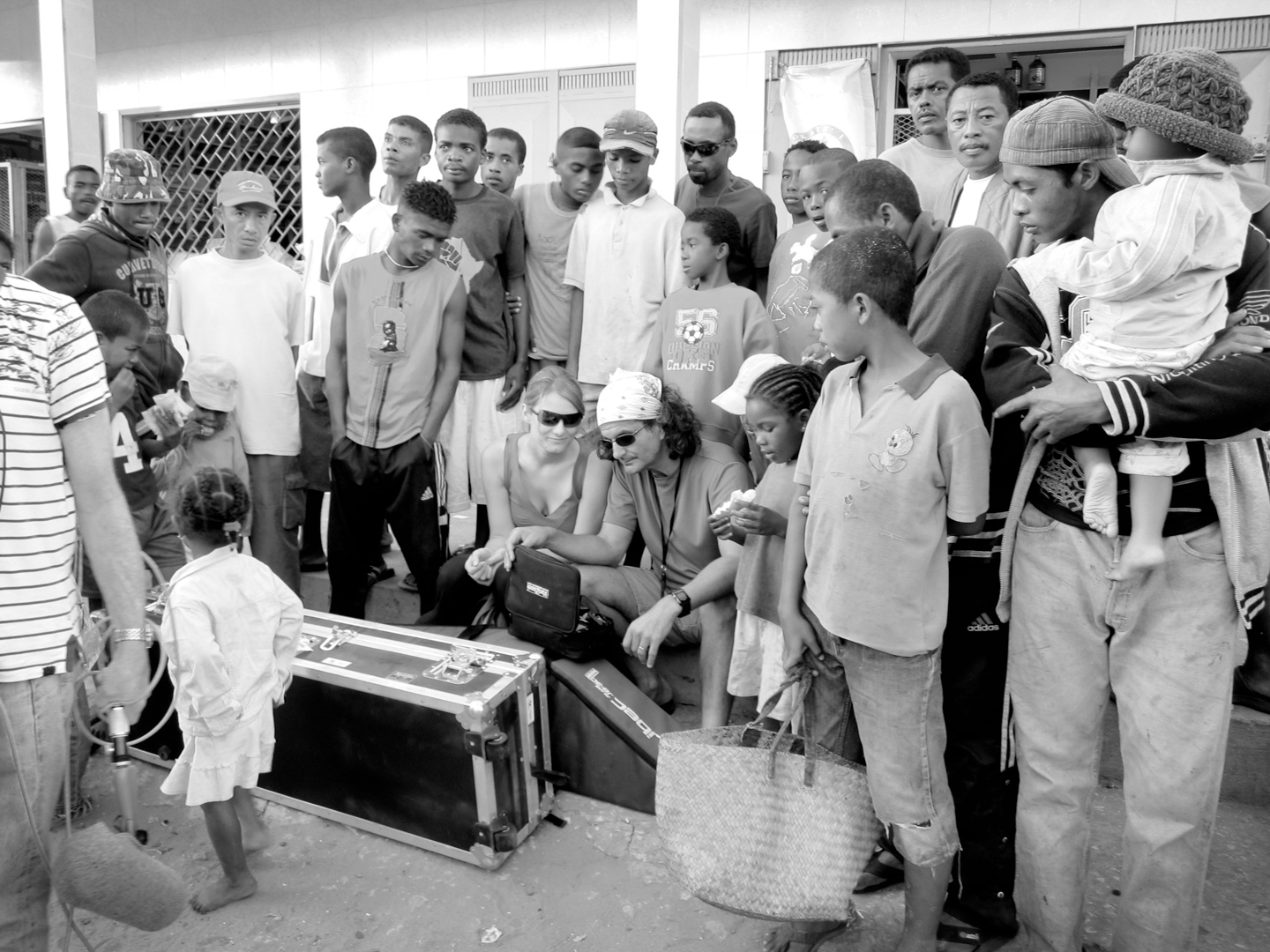 Chris Marino filming in madagascar
